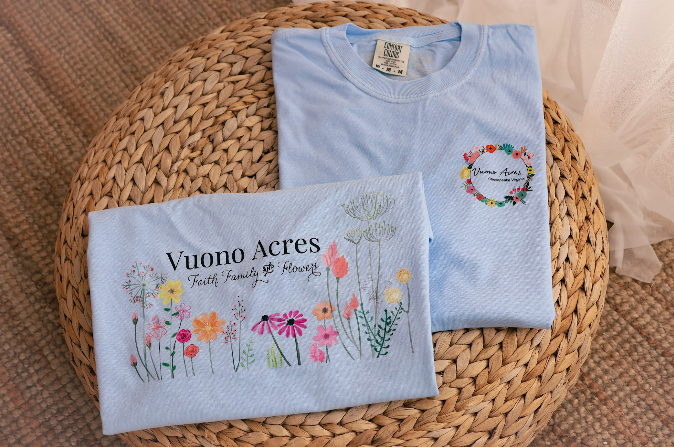 Vuono Acres T-Shirt (Baby Blue)